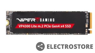 Patriot Dysk SSD 4TB Viper VP4300 Lite 7400/6000 M.2 PCIe Gen4x4 NVMe 2.0 PS5