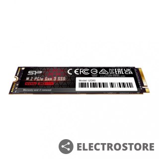Silicon Power Dysk SSD UD80 2TB PCIe M.2 2280 Gen 3x4 3400/3000 MB/s