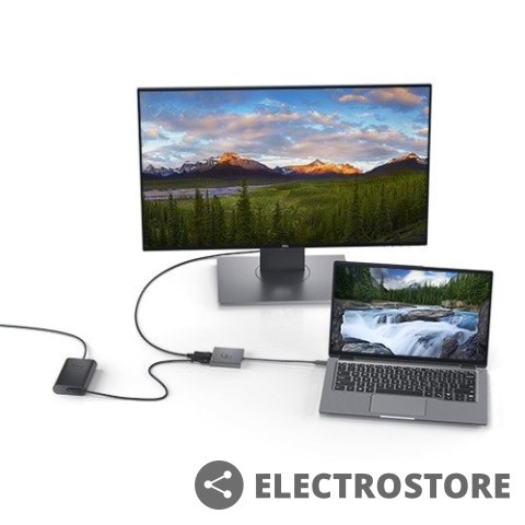 Dell Adapter USB C to HDMI/DP with Power Dell Adapter USB C to HDMI/DP with Power