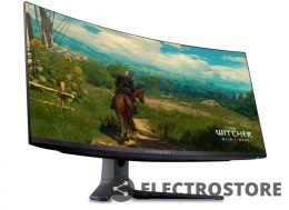 Dell Monitor zakrzywiony 34.18 cala AW3423DWF AMD FreeSync Premium Pro 165Hz OLED QHD (3440x1440)/21:9/DP/HDMI/5xUSB/3Y AES&PPE