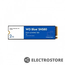 Western Digital Dysk SSD WD Blue 2TB SN580 NVMe M.2 PCIe Gen4