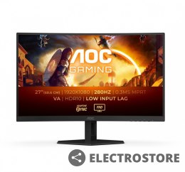 AOC Monitor C27G4ZXE 27 cali Zakrzywiony Fast VA 280Hz HDMIx2 DP