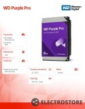 Western Digital Dysk twardy WD Purple Pro 8TB 3,5 256MB SATAIII/72000rpm