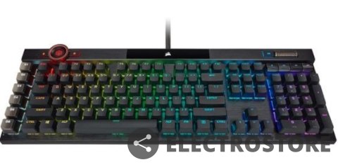 Corsair Klawiatura K100 OPX RGB Keyboard czarna