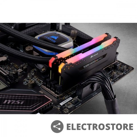 Corsair Pamięć DDR4 Vengeance RGB PRO 32GB/3600 (2x16GB) CL18 Ryzen Corsair Pamięć DDR4 Vengeance RGB PRO 32GB/3600 (2x16GB) CL18 Ryzen