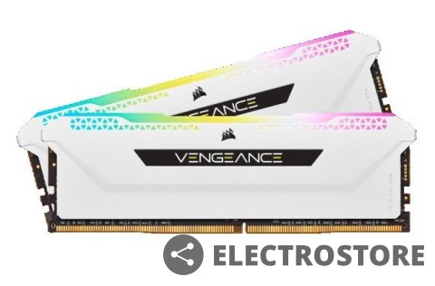 Corsair Pamięć DDR4 Vengeance RGB PRO SL 16GB/3600 (2*8GB) biała CL18