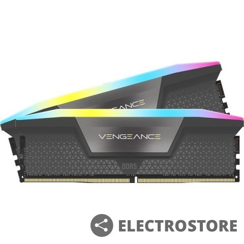 Corsair Pamięć DDR5 Vengeance RGB 32GB/6000 (2X16GB) C30 AMD EXPO