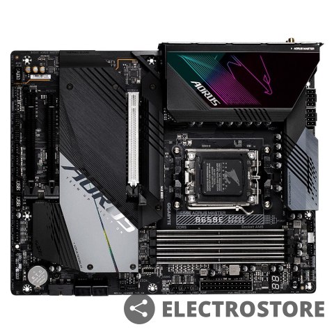 Gigabyte Płyta główna B650E AORUS MASTER AM5 4DDR5 HDMI ATX Gigabyte Płyta główna B650E AORUS MASTER AM5 4DDR5 HDMI ATX