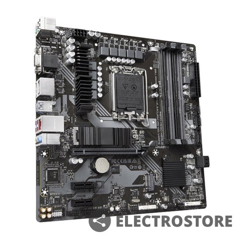 Gigabyte Płyta główna B760M DS3H DDR4 s1700 DDR4 2DP/HDMI mATX Gigabyte Płyta główna B760M DS3H DDR4 s1700 DDR4 2DP/HDMI mATX