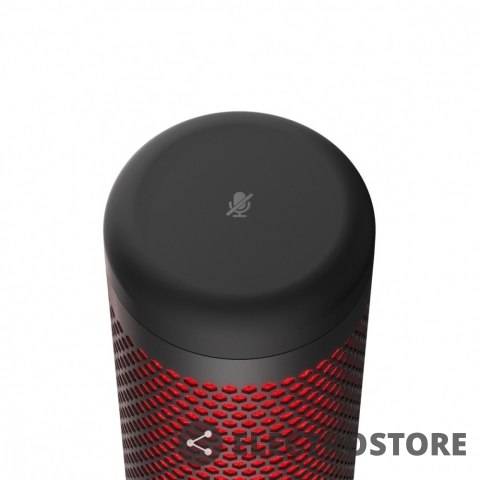 HyperX Mikrofon QuadCast czarno-czerwony HyperX Mikrofon QuadCast czarno-czerwony