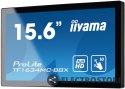 IIYAMA Monitor 15.6 cala TF1634MC-B8X IPS,poj.10pkt.450cd,IP65,7H,HDMI,DP