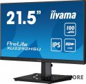 IIYAMA Monitor 21.5 cala ProLite XU2292HSU-B6 IPS,100Hz,FreeSync,SLIM,HDMI,DP,2x2W, 4xUSB(3.2),0.4ms