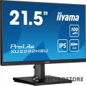 IIYAMA Monitor 21.5 cala ProLite XU2292HSU-B6 IPS,100Hz,FreeSync,SLIM,HDMI,DP,2x2W, 4xUSB(3.2),0.4ms