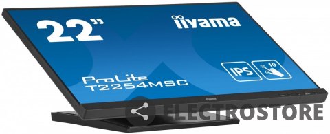 IIYAMA Monitor 21.5 cala T2254MSC-B1AG pojemnościowa 10 punktów, IPS, powłoka AG IIYAMA Monitor 21.5 cala T2254MSC-B1AG pojemnościowa 10 punktów, IPS, powłoka AG