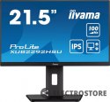 IIYAMA Monitor 21.5 cala XUB2292HSU-B6 IPS,100Hz,FreeSync,PIVOT,0.4ms,HDMI, DP,4xUSB(3.2),2x2W,HAS(150mm)