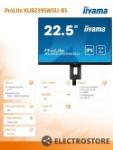 IIYAMA Monitor 22.5 cala XUB2395WSU-B5 IPS,PIVOT,1920x1200,DP,HDMI,VGA,16:10,2xUSB,2x2W,Freesync,HAS(150mm)