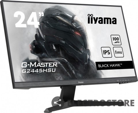 IIYAMA Monitor 23.8 cala G-Master G2445HSU-B1 IPS,FHD,100Hz,1ms,2xUSB,2x2W,FreeSync IIYAMA Monitor 23.8 cala G-Master G2445HSU-B1 IPS,FHD,100Hz,1ms,2xUSB,2x2W,FreeSync