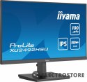 IIYAMA Monitor 23.8 cala XU2492HSU-B6 IPS,FHD,HDMI,DP,100Hz,4xUSB3.2,SLIM,2x2W