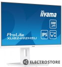 IIYAMA Monitor 23.8 cala XUB2492HSU-W6 IPS,HDMI,DP,100Hz,SLIM,HAS(150mm),4xUSB