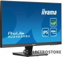 IIYAMA Monitor 24 cale XU2463HSU-B1 IPS,100HZ,ECO,3ms,SLIM,HDMI,DP,2x USB3.2 ,TCO,EPEAT