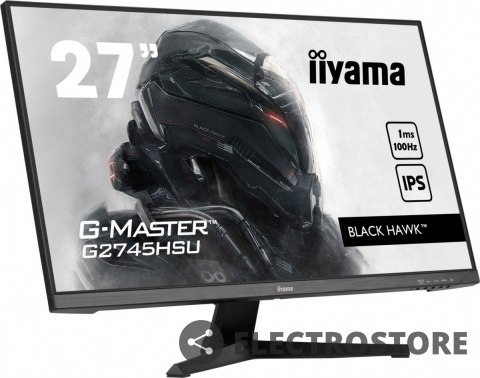 IIYAMA Monitor G-Master G2745HSU-B1 27 cali G2745HSU-B1 IPS,FHD,100Hz,1ms,2xUSB,2x2W,FreeSync IIYAMA Monitor G-Master G2745HSU-B1 27 cali G2745HSU-B1 IPS,FHD,100Hz,1ms,2xUSB,2x2W,FreeSync