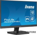 IIYAMA Monitor ProLite XU2293HSU-B6 21.5 cala IPS,100Hz,FHD,1ms,HDMI,DP,2xUSB,2x2W, FreeSync