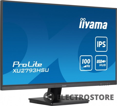 IIYAMA Monitor Prolite XU2793HSU-B6 27 cali IPS.HDMI.DP.2x2W.USBx2.FHD.SLIM.100Hz IIYAMA Monitor Prolite XU2793HSU-B6 27 cali IPS.HDMI.DP.2x2W.USBx2.FHD.SLIM.100Hz