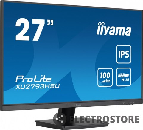 IIYAMA Monitor Prolite XU2793HSU-B6 27 cali IPS.HDMI.DP.2x2W.USBx2.FHD.SLIM.100Hz IIYAMA Monitor Prolite XU2793HSU-B6 27 cali IPS.HDMI.DP.2x2W.USBx2.FHD.SLIM.100Hz