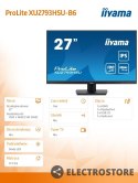 IIYAMA Monitor Prolite XU2793HSU-B6 27 cali IPS.HDMI.DP.2x2W.USBx2.FHD.SLIM.100Hz