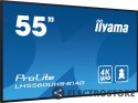 IIYAMA Monitor wielkoformatowy 55 cale LH5560UHS-B1AG matowy 24h/7 500(cd/m2) VA 3840 x 2160 UHD(4K) Android.11 Wifi CMS(iiSignage2)