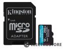 Kingston Karta microSD 256GB Canvas Go Plus 170/90MB/s