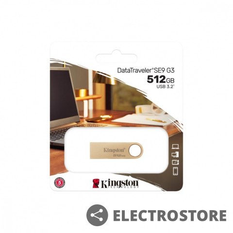 Kingston Pendrive Data Traveler DTSE9G3 512GB USB3.2 Gen1 Kingston Pendrive Data Traveler DTSE9G3 512GB USB3.2 Gen1