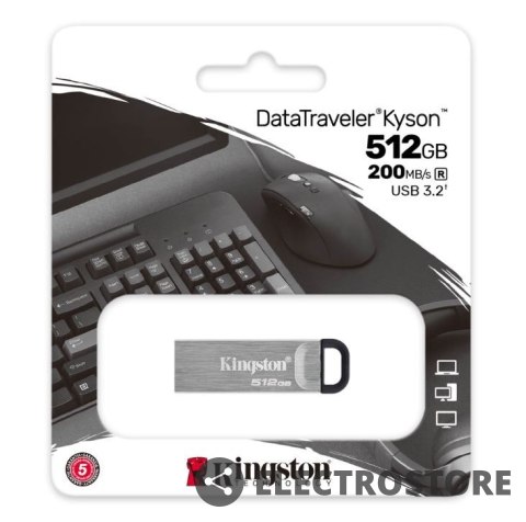 Kingston Pendrive Kyson DTKN/512 USB 3.2 Gen1 Kingston Pendrive Kyson DTKN/512 USB 3.2 Gen1