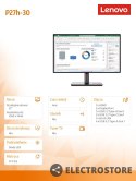Lenovo Monitor ThinkVision P27h-30 27 cali 63A1GAT1EU
