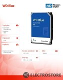 Western Digital Dysk twardy WD Blue 4TB 3,5 256MB 5400RPM CMR