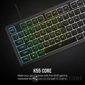 Corsair Klawiatura mechaniczna K55 Core RGB czarna