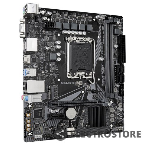 Gigabyte Płyta główna H610M S2H V3 DDR4 s1700 2DDR4 DP/HDMI M.2 mATX Gigabyte Płyta główna H610M S2H V3 DDR4 s1700 2DDR4 DP/HDMI M.2 mATX