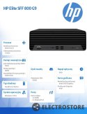 HP Inc. Komputer biurkowy Elite SFF 800 G9 Wolf Pro Security Edition i5-13500 512GB/16GB/DVD/W11P 628N9ET