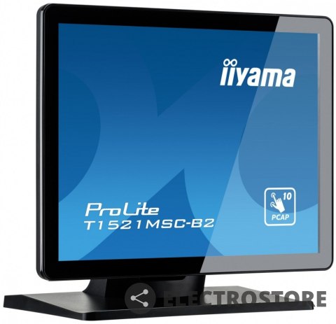 IIYAMA Monitor 15 cali T1521MSC-B2 POJEMN.10PKT.TN,7H,IP65(front),VGA,HDMI,2x2W,4:3,VESA IIYAMA Monitor 15 cali T1521MSC-B2 POJEMN.10PKT.TN,7H,IP65(front),VGA,HDMI,2x2W,4:3,VESA