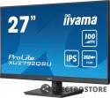 IIYAMA Monitor 27 cali ProLite XU2792QSU-B6 IPS,QHD,100Hz,HDMI,DP,4xUSB3.2,SLIM