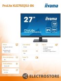 IIYAMA Monitor 27 cali ProLite XU2792QSU-B6 IPS,QHD,100Hz,HDMI,DP,4xUSB3.2,SLIM