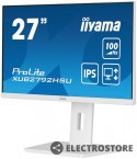 IIYAMA Monitor 27 cali ProLite XUB2792HSU-W6 IPS,HDMI,DP,100Hz,SLIM,4xUSB3.2,PIVOT, HAS(150mm),2x2W