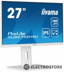 IIYAMA Monitor 27 cali ProLite XUB2792HSU-W6 IPS,HDMI,DP,100Hz,SLIM,4xUSB3.2,PIVOT, HAS(150mm),2x2W