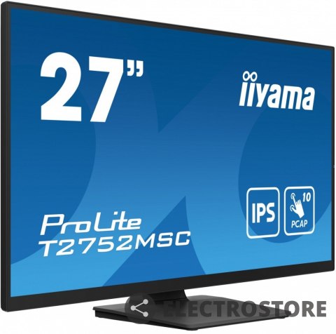 IIYAMA Monitor 27 cali T2752MSC-B1 10 PKT. POJ,IPS,HDMI,DP,2x2USB(3.2),2x1W400cd/m2,7H, IIYAMA Monitor 27 cali T2752MSC-B1 10 PKT. POJ,IPS,HDMI,DP,2x2USB(3.2),2x1W400cd/m2,7H,