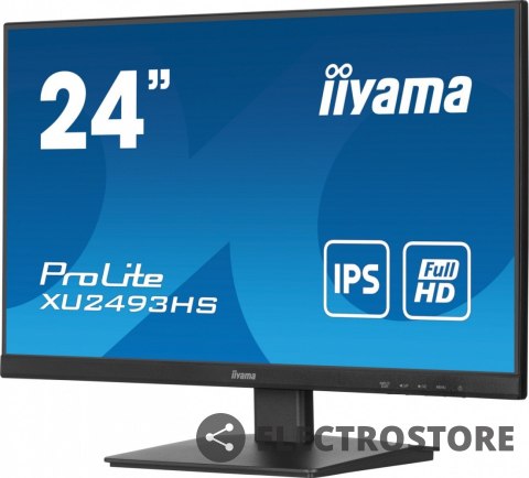 IIYAMA Monitor ProLite 23.8 cala XU2493HS-B6 IPS,HDMI,DP,2x2W,ACR IIYAMA Monitor ProLite 23.8 cala XU2493HS-B6 IPS,HDMI,DP,2x2W,ACR