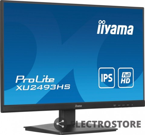 IIYAMA Monitor ProLite 23.8 cala XU2493HS-B6 IPS,HDMI,DP,2x2W,ACR IIYAMA Monitor ProLite 23.8 cala XU2493HS-B6 IPS,HDMI,DP,2x2W,ACR