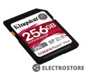 Kingston Karta pamięci SD 256GB React Plus 280/150/MB/s U3 V60