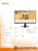 AOC Monitor 24B3CA2 23.8 cala IPS 100Hz HDMI USB-C