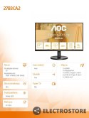 AOC Monitor 27B3CA2 27 cali IPS 100Hz HDMI DP USB-C