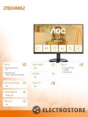 AOC Monitor 27B3HMA2 27 cali VA 100Hz HDMI Głośniki